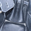 HERMES Birkin 35 Hand Bag Leather Black Gold Auth 73622-16