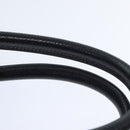 HERMES Birkin 35 Hand Bag Leather Black Gold Auth 73622-8