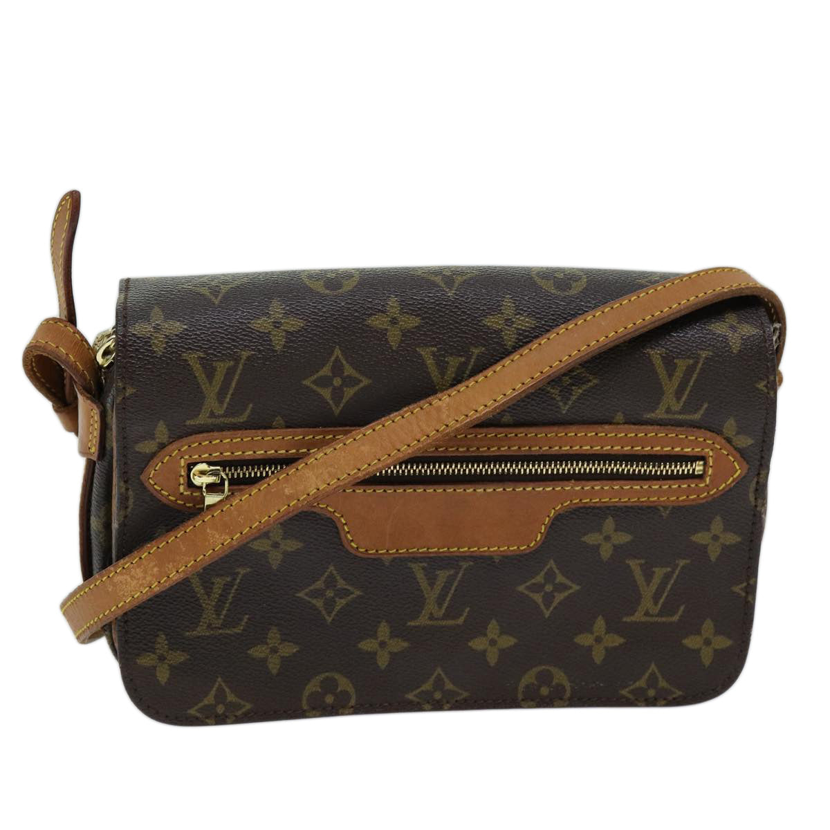 LOUIS VUITTON Monogram Saint Germain Shoulder Bag M51210 LV Auth 73624