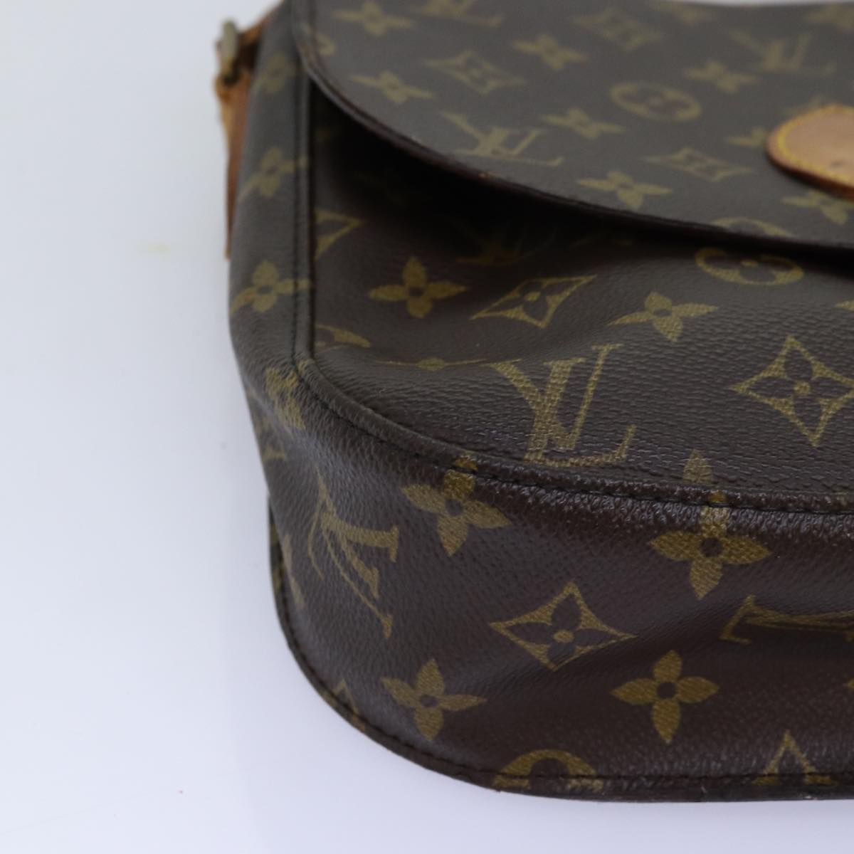 LOUIS VUITTON Monogram Saint Cloud GM Shoulder Bag M51242 LV Auth 73671