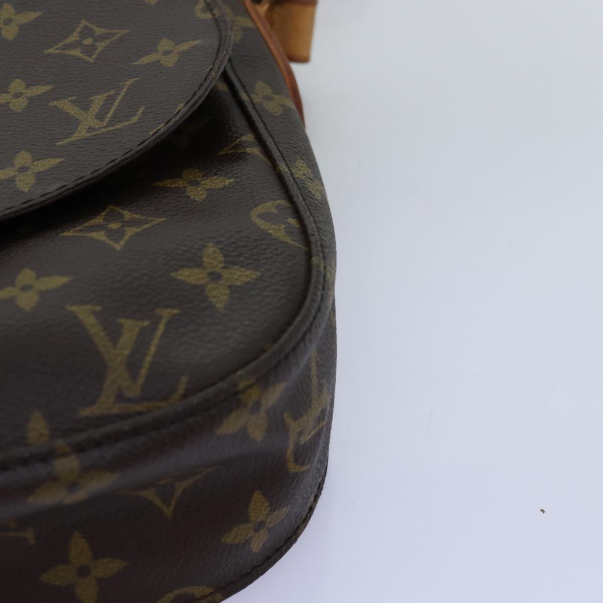 LOUIS VUITTON Monogram Saint Cloud GM Shoulder Bag M51242 LV Auth 73671