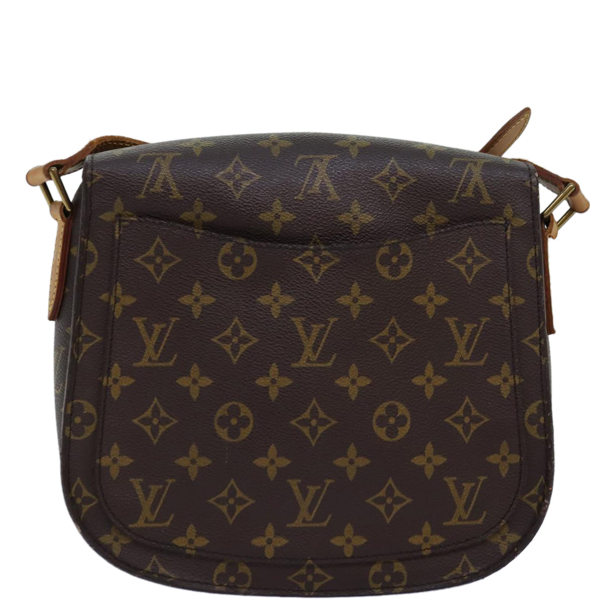 LOUIS VUITTON Monogram Saint Cloud GM Shoulder Bag M51242 LV Auth 73671