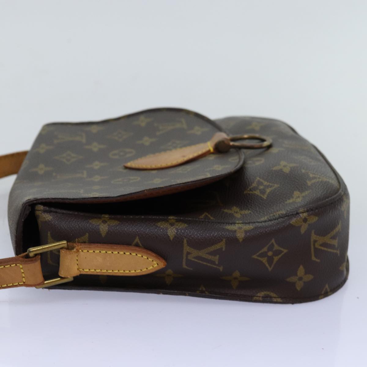 LOUIS VUITTON Monogram Saint Cloud GM Shoulder Bag M51242 LV Auth 73671