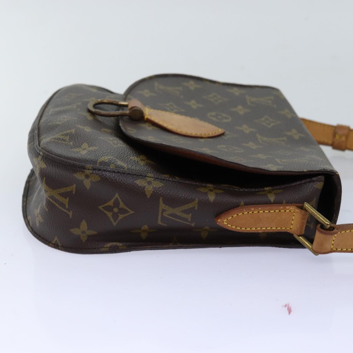 LOUIS VUITTON Monogram Saint Cloud GM Shoulder Bag M51242 LV Auth 73671