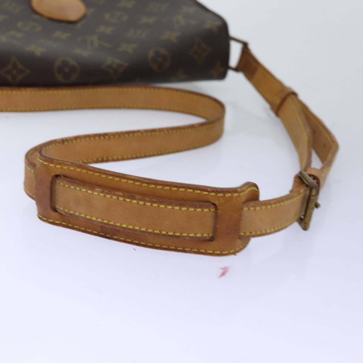 LOUIS VUITTON Monogram Saint Cloud GM Shoulder Bag M51242 LV Auth 73671