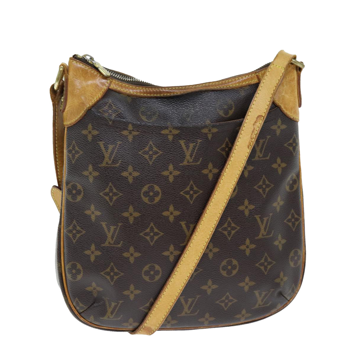 LOUIS VUITTON Monogram Odeon PM Shoulder Bag M56390 LV Auth 73690