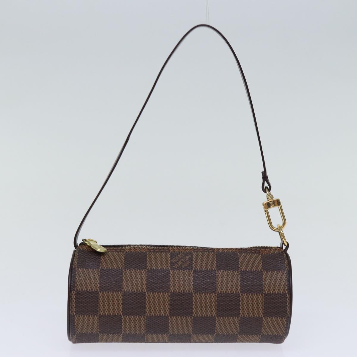 LOUIS VUITTON Damier Ebene Papillon 30 Hand Bag N51303 LV Auth 73696