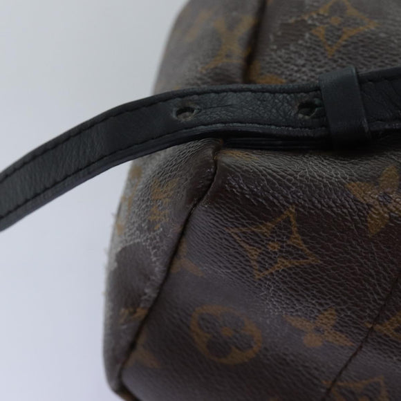 LOUIS VUITTON Monogram Palm Springs PM Rucksack M41560 LV Auth 73715