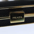 PRADA Shoulder Pouch Nylon Black Auth 73746A-8