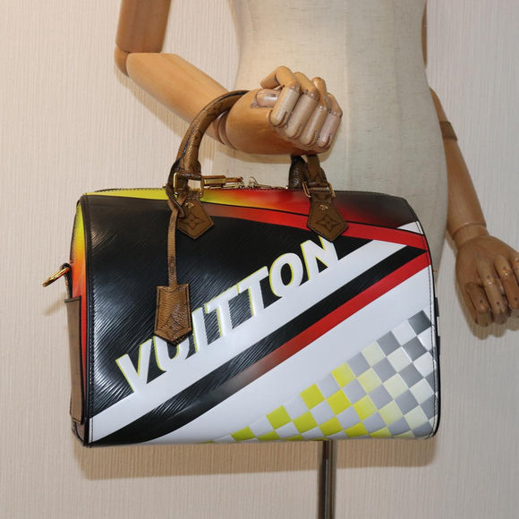 LOUIS VUITTON Epi Damier Speedy Bandouliere 30 Tas 2017 M51564 LV Auth 73747SAV