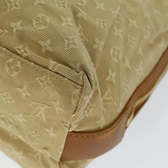 LOUIS VUITTON Monogram Mini Kabamari Kate Tote Bag Beige M92492 LV Auth 73754