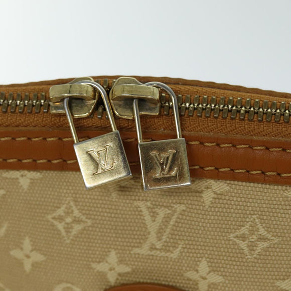 LOUIS VUITTON Monogram Mini Kabamari Kate Tote Bag Beige M92492 LV Auth 73754