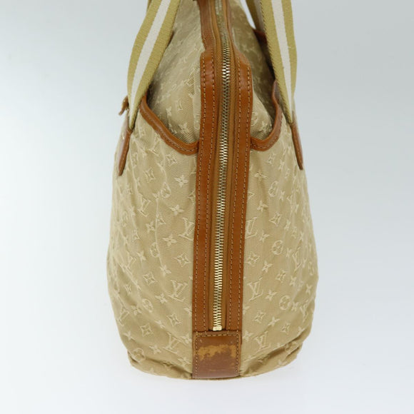 LOUIS VUITTON Monogram Mini Kabamari Kate Tote Bag Beige M92492 LV Auth 73754