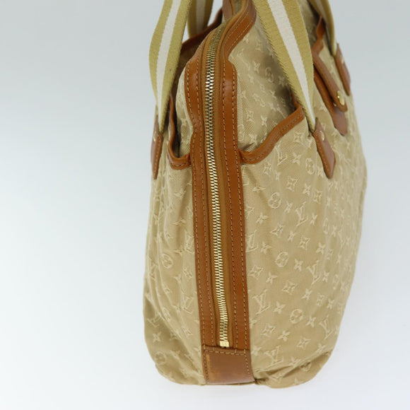 LOUIS VUITTON Monogram Mini Kabamari Kate Tote Bag Beige M92492 LV Auth 73754