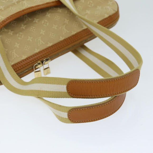 LOUIS VUITTON Monogram Mini Kabamari Kate Tote Bag Beige M92492 LV Auth 73754