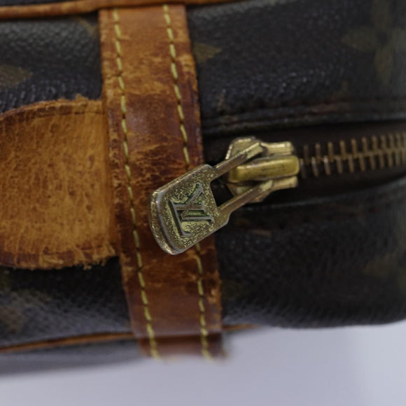 LOUIS VUITTON Monogram Compiegne 28 Clutch Tasche M51845 LV Auth 73760