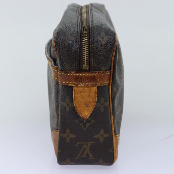 LOUIS VUITTON Monogram Compiegne 28 Clutch Bag M51845 LV Auth 73760
