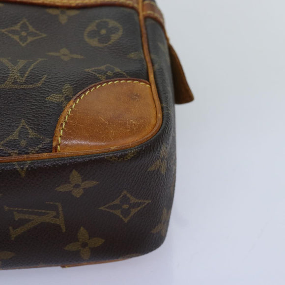 LOUIS VUITTON Monogram Compiegne 28 Clutch Bag M51845 LV Auth 73760