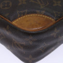 LOUIS VUITTON Monogram Compiegne 28 Clutch Bag M51845 LV Auth 73763-16