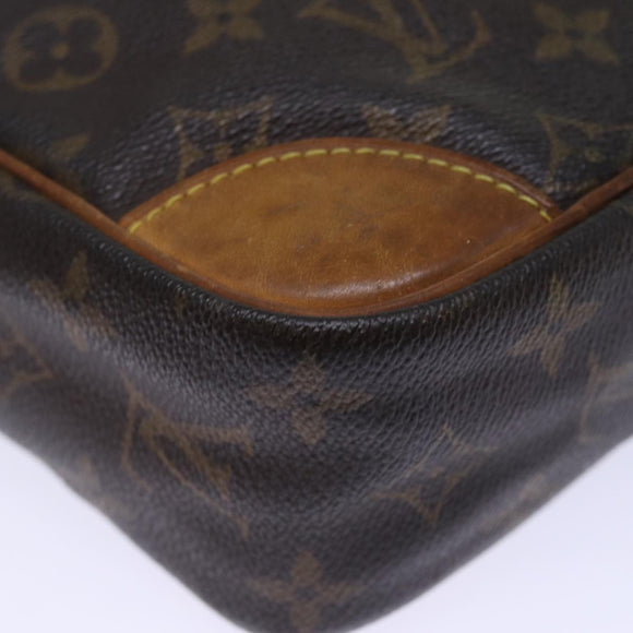 LOUIS VUITTON Monogram Compiegne 28 Clutch Bag M51845 LV Auth 73763