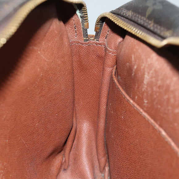 LOUIS VUITTON Monogram Compiegne 28 Clutch Bag M51845 LV Auth 73763