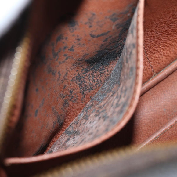 LOUIS VUITTON Monogram Compiegne 28 Clutch Bag M51845 LV Auth 73763