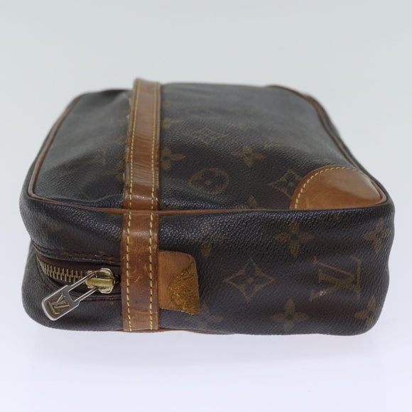 LOUIS VUITTON Monogram Compiegne 28 Clutch Bag M51845 LV Auth 73763