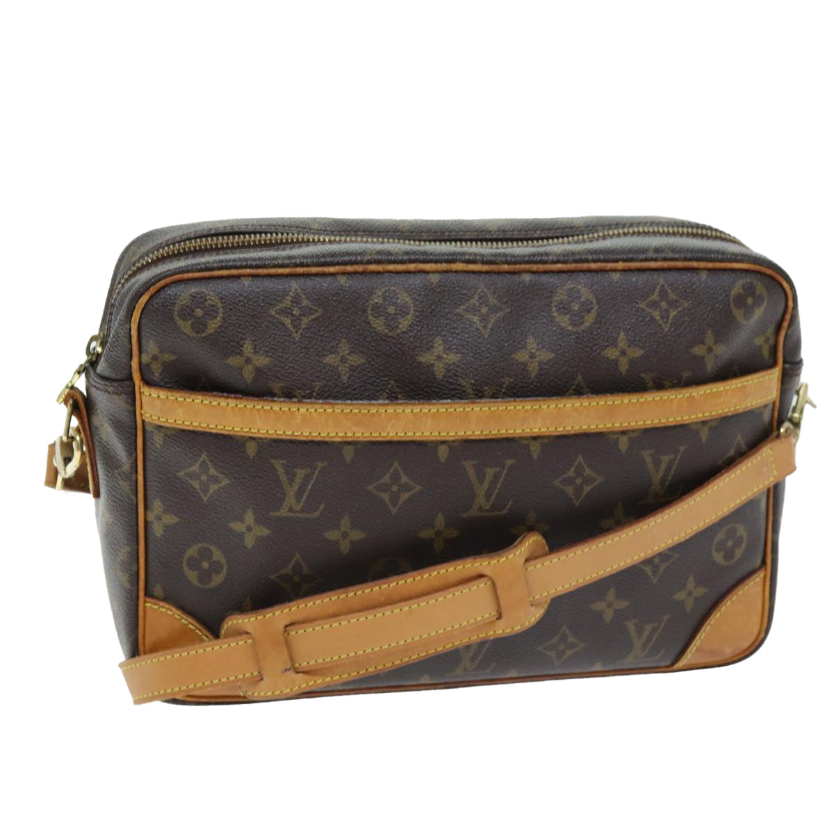 LOUIS VUITTON Monogram Trocadero 30 Shoulder Bag M51272 LV Auth 73768