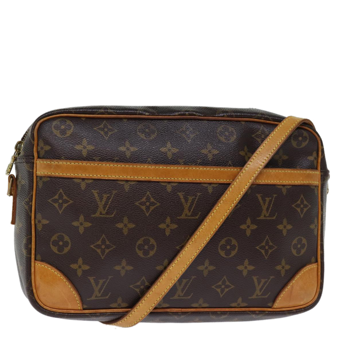 LOUIS VUITTON Monogram Trocadero 30 Shoulder Bag M51272 LV Auth 73769