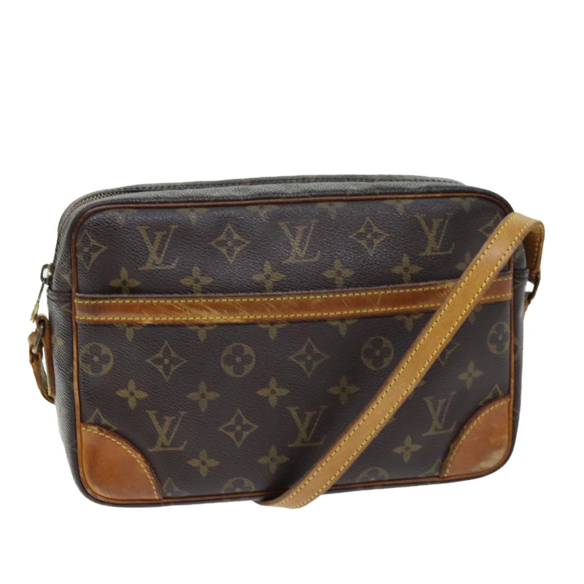 LOUIS VUITTON Monogram Trocadero 27 Shoulder Bag M51274 LV Auth 73770