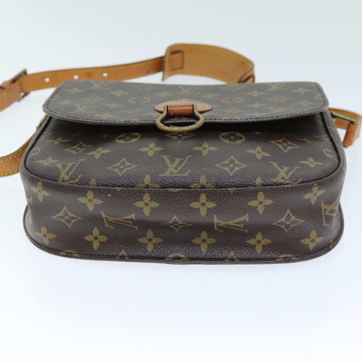 LOUIS VUITTON Monogram Saint Cloud GM Shoulder Bag M51242 LV Auth 73771