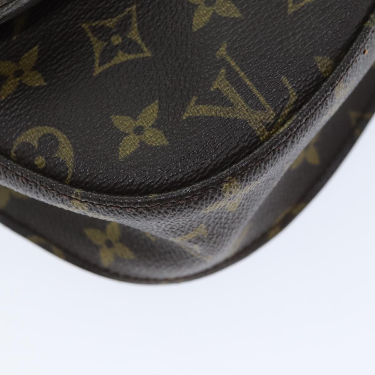 LOUIS VUITTON Monogram Saint Cloud GM Shoulder Bag M51242 LV Auth 73771