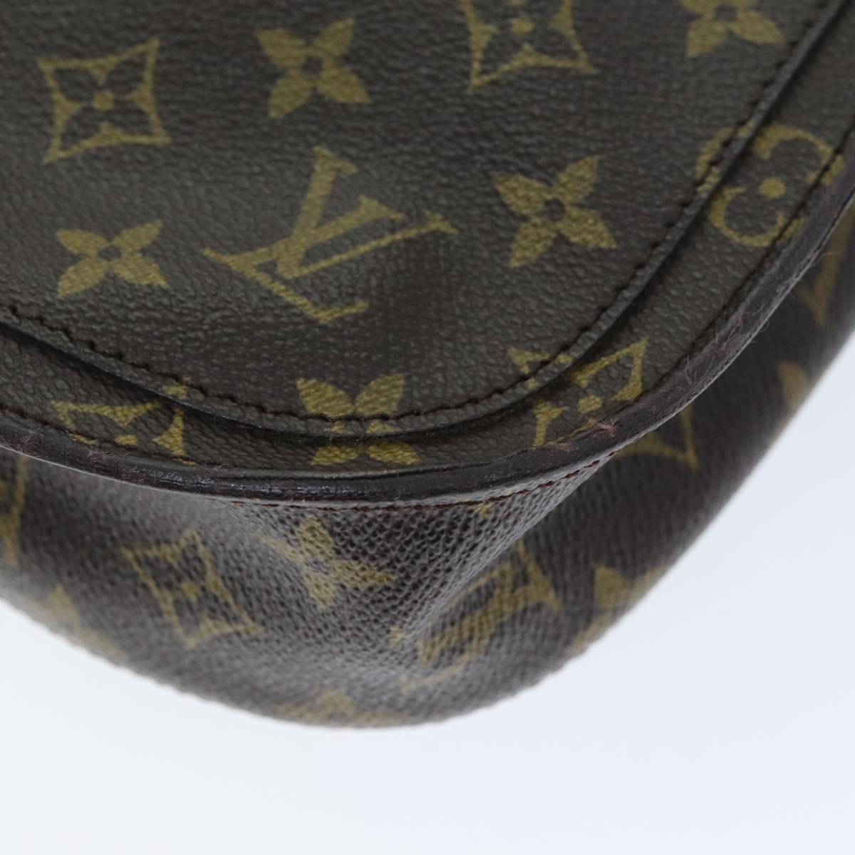 LOUIS VUITTON Monogram Saint Cloud GM Shoulder Bag M51242 LV Auth 73771