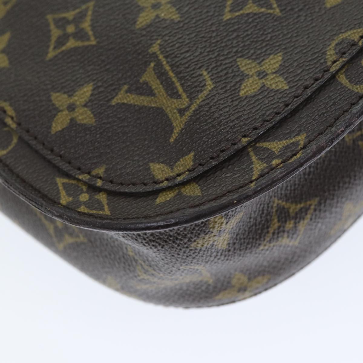 LOUIS VUITTON Monogram Saint Cloud GM Shoulder Bag M51242 LV Auth 73771