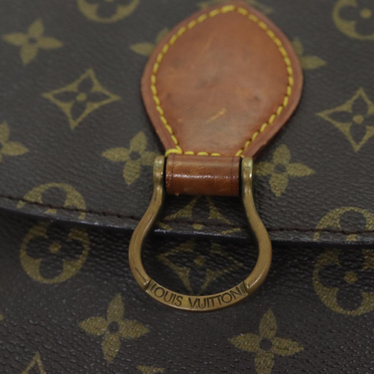 LOUIS VUITTON Monogram Saint Cloud GM Shoulder Bag M51242 LV Auth 73771