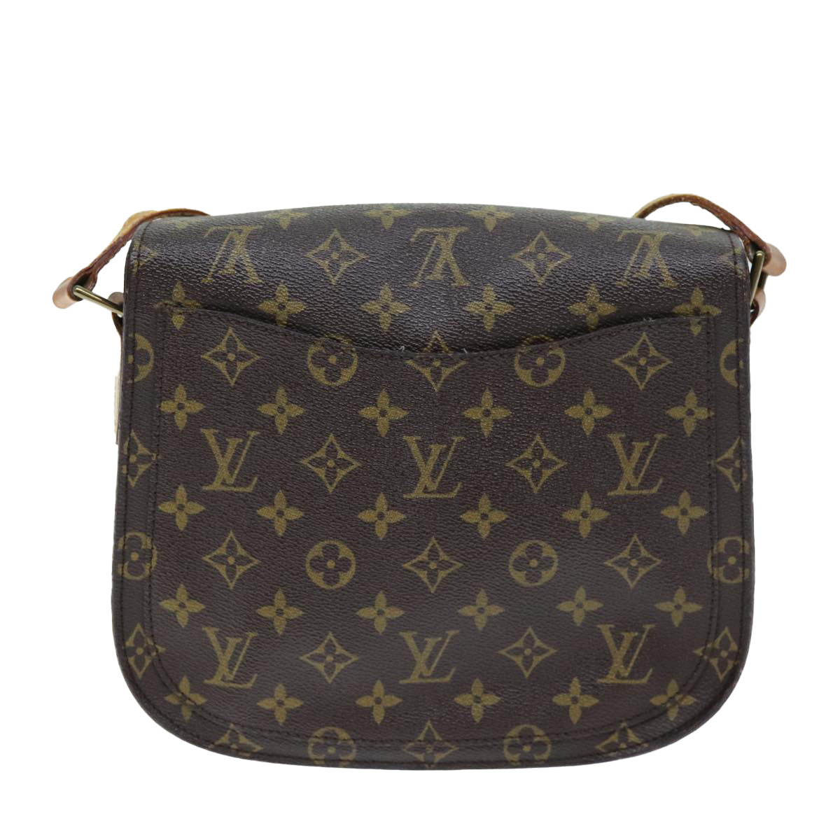 LOUIS VUITTON Monogram Saint Cloud GM Shoulder Bag M51242 LV Auth 73771