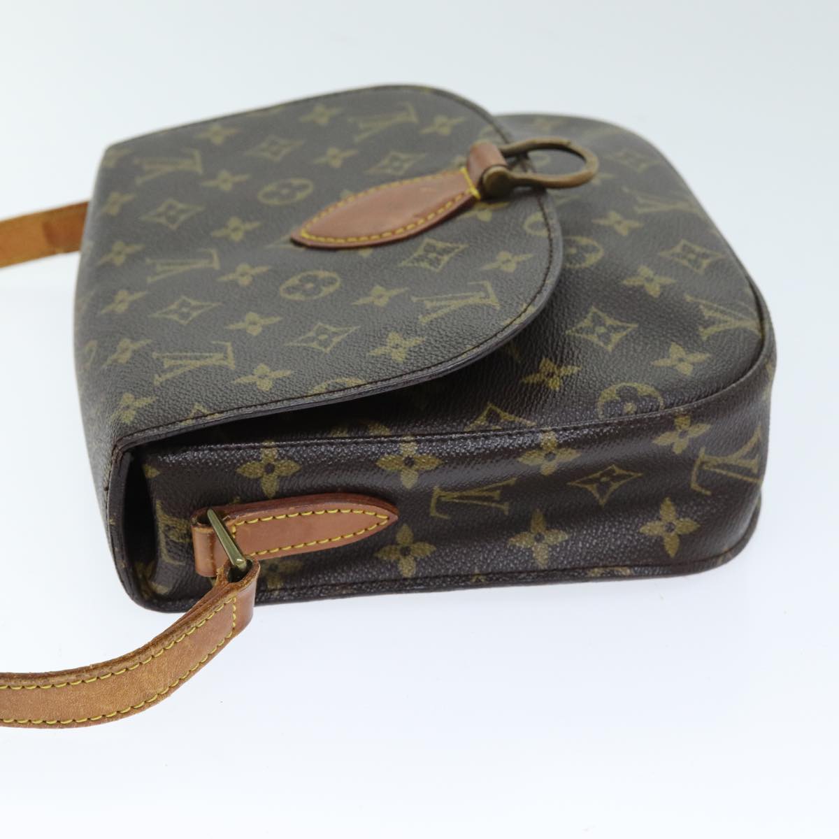 LOUIS VUITTON Monogram Saint Cloud GM Shoulder Bag M51242 LV Auth 73771