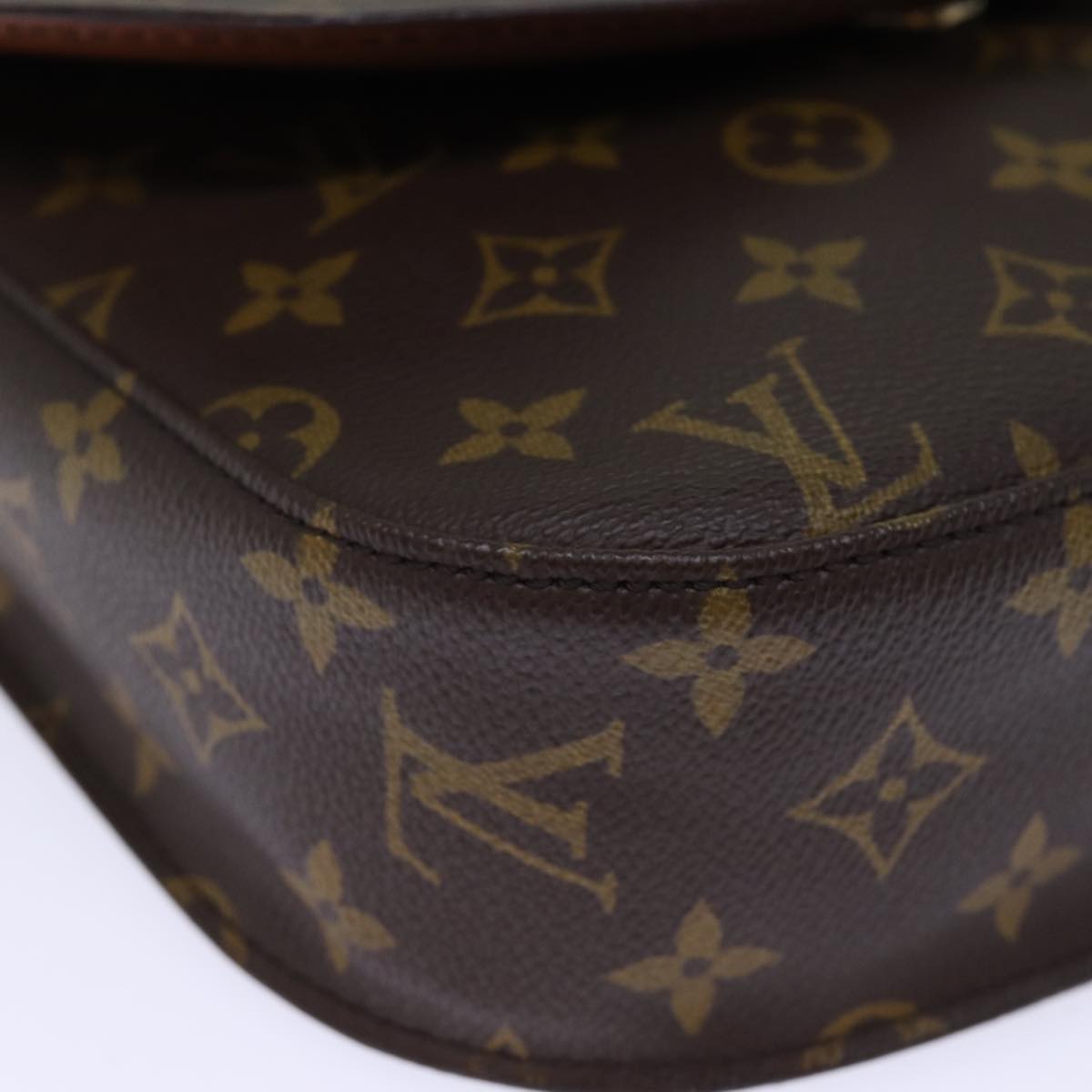 LOUIS VUITTON Monogram Saint Cloud GM Shoulder Bag M51242 LV Auth 73772