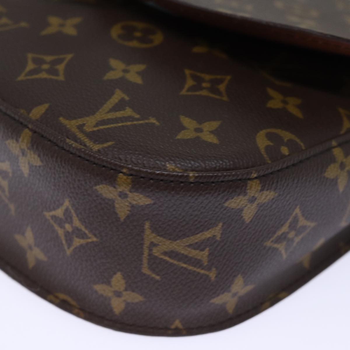 LOUIS VUITTON Monogram Saint Cloud GM Shoulder Bag M51242 LV Auth 73772