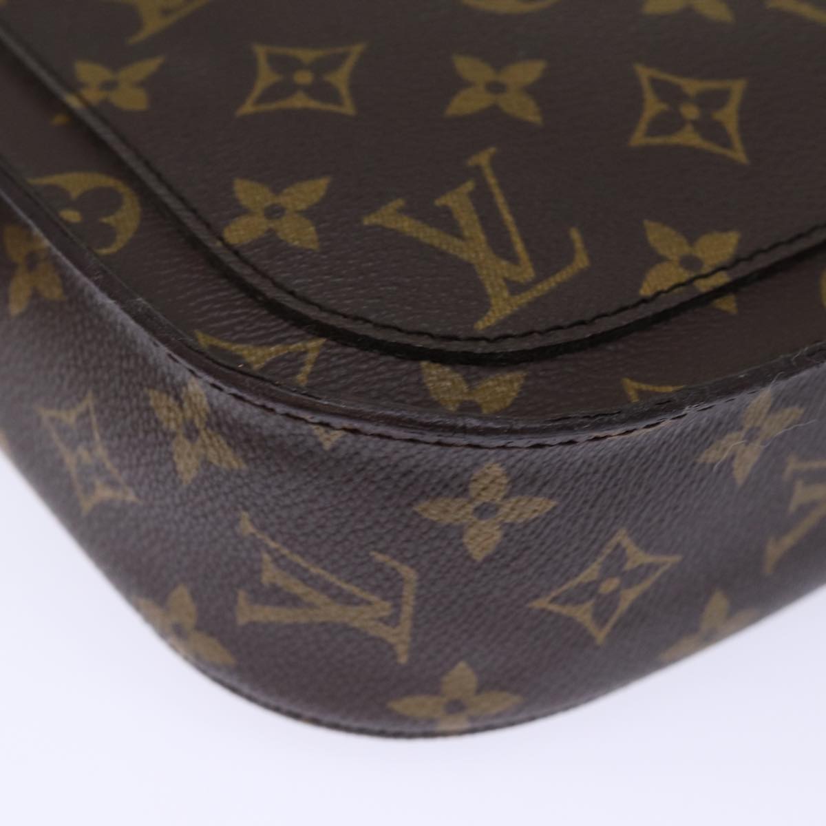 LOUIS VUITTON Monogram Saint Cloud GM Shoulder Bag M51242 LV Auth 73772