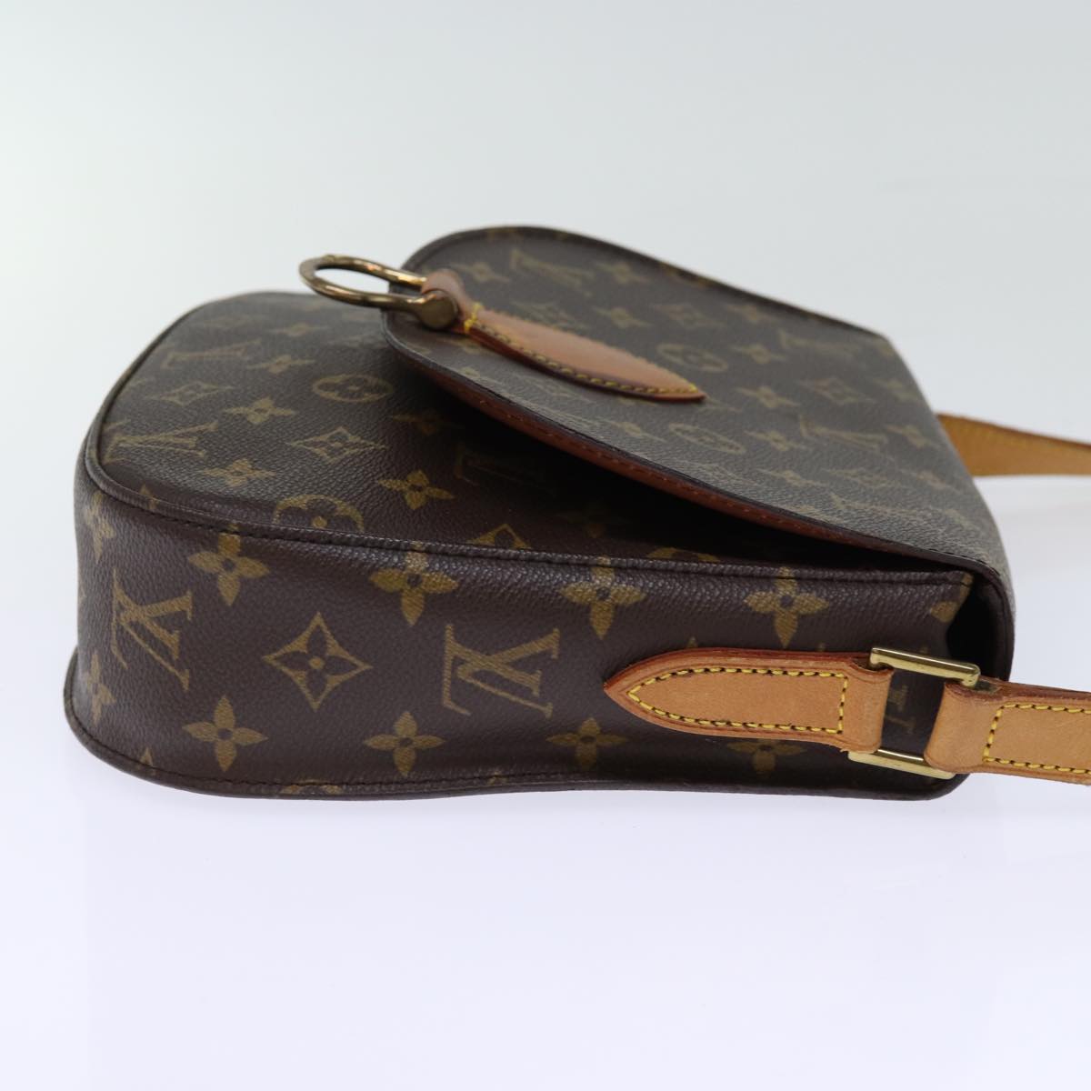 LOUIS VUITTON Monogram Saint Cloud GM Shoulder Bag M51242 LV Auth 73772