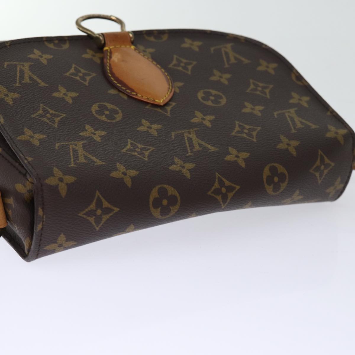 LOUIS VUITTON Monogram Saint Cloud GM Shoulder Bag M51242 LV Auth 73772