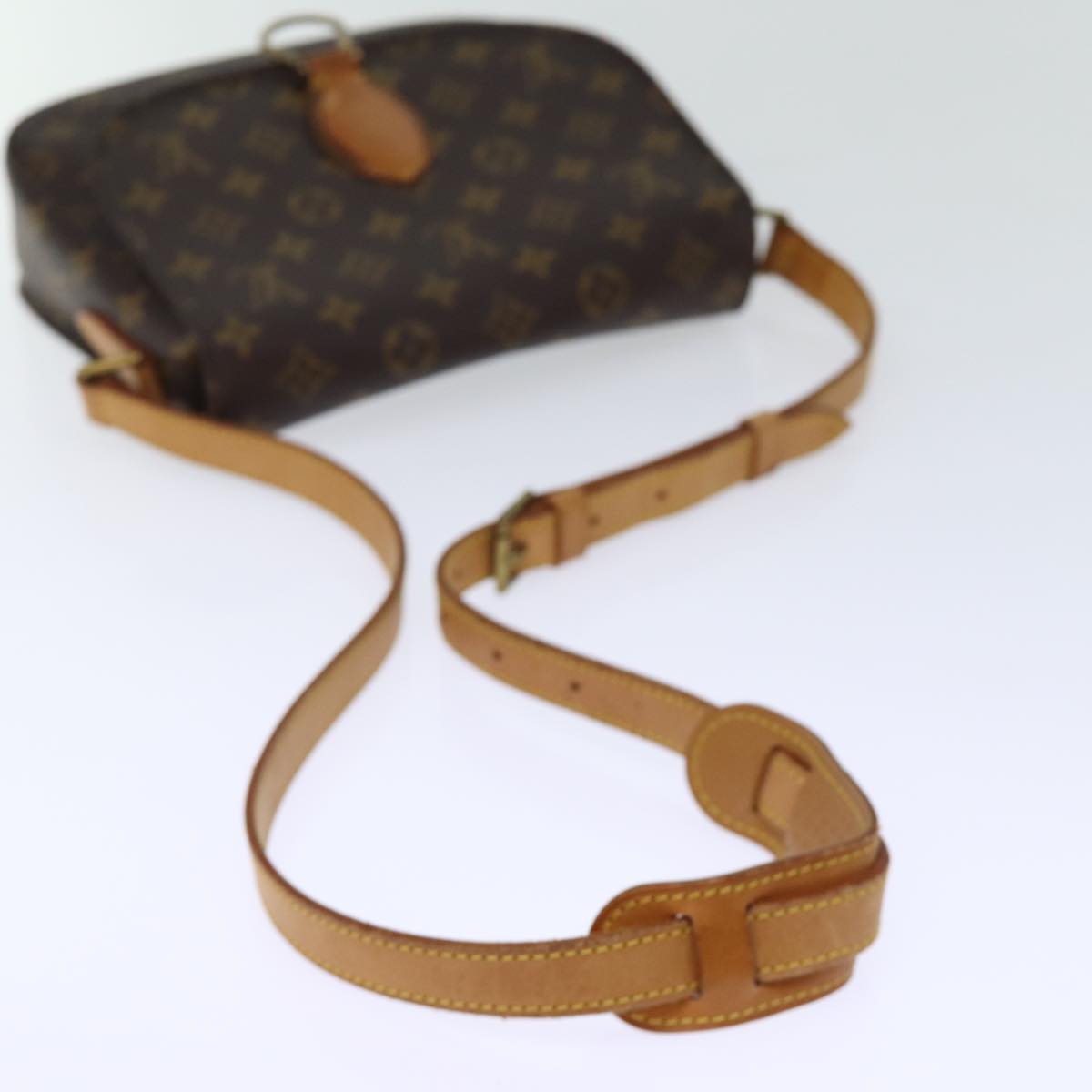 LOUIS VUITTON Monogram Saint Cloud GM Shoulder Bag M51242 LV Auth 73772