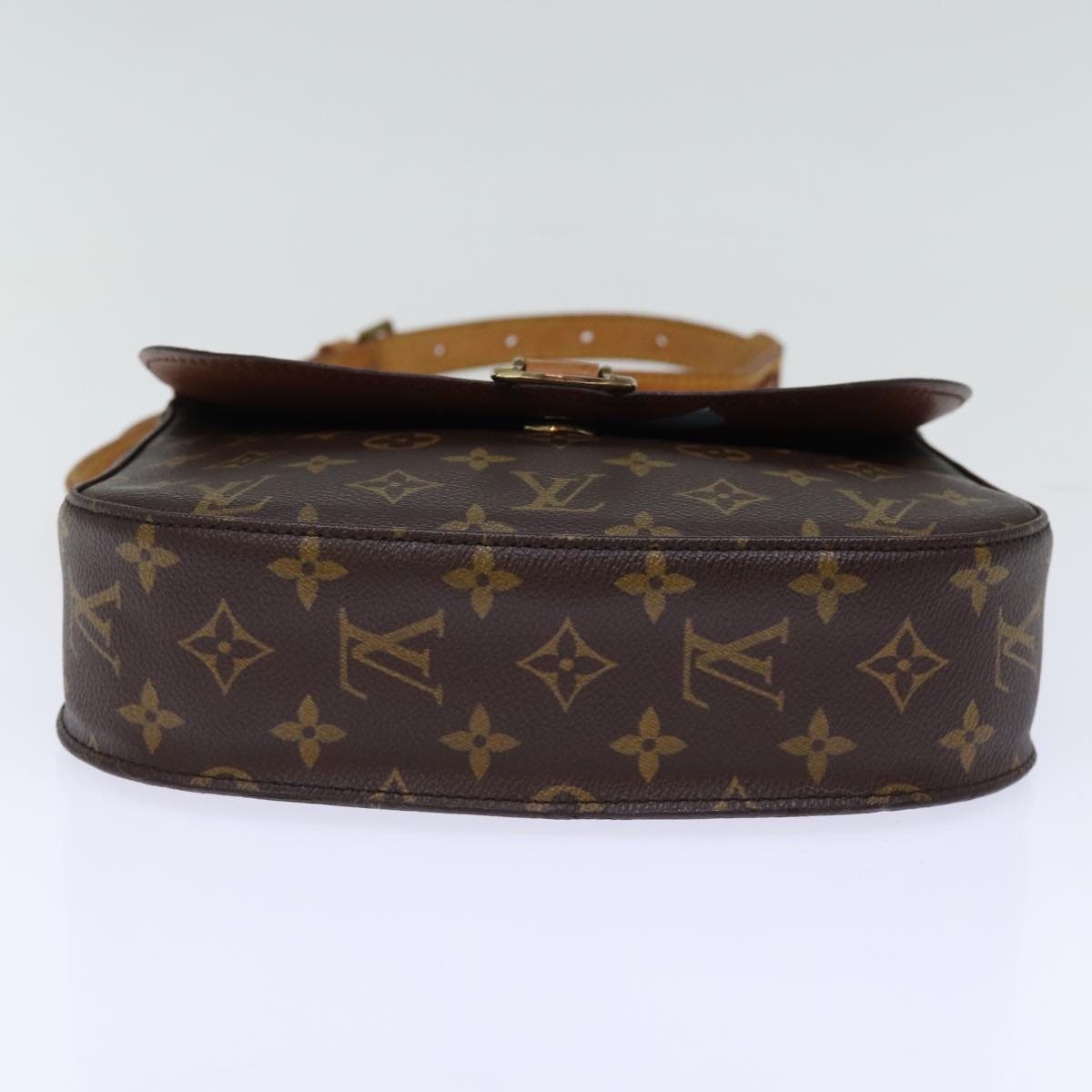 LOUIS VUITTON Monogram Saint Cloud GM Shoulder Bag M51242 LV Auth 73772