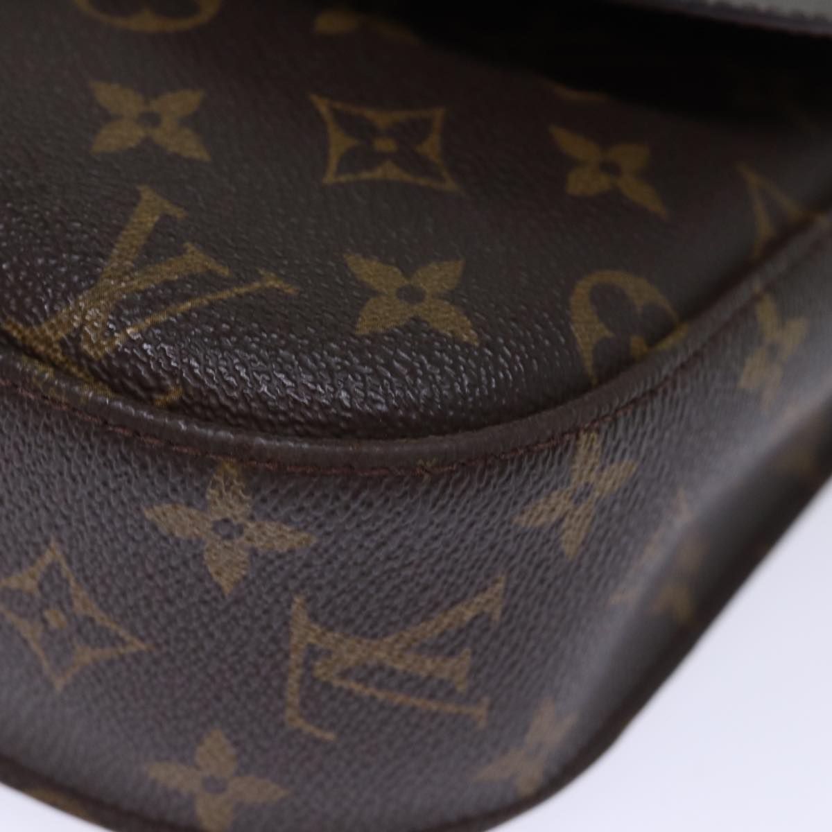 LOUIS VUITTON Monogram Saint Cloud GM Shoulder Bag M51242 LV Auth 73773