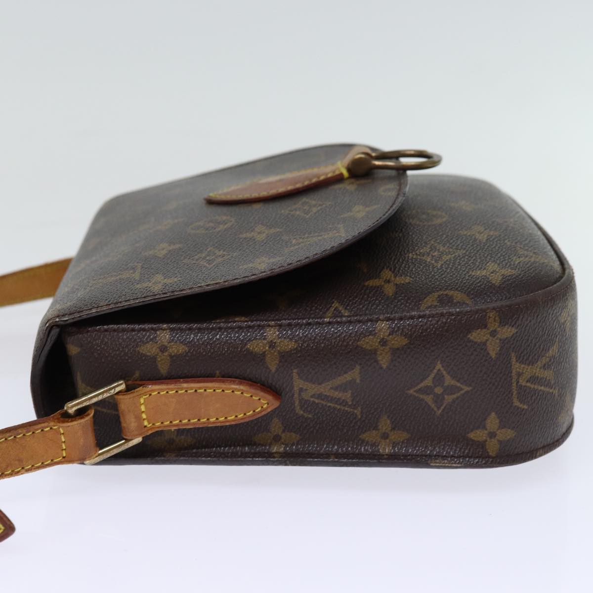 LOUIS VUITTON Monogram Saint Cloud GM Shoulder Bag M51242 LV Auth 73773