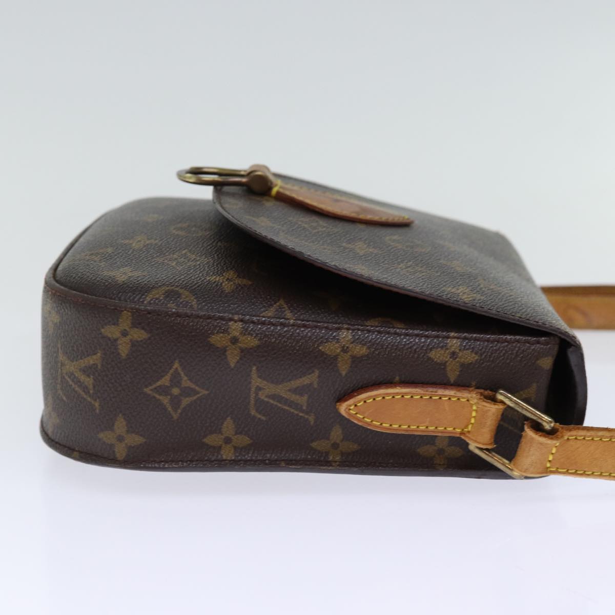 LOUIS VUITTON Monogram Saint Cloud GM Shoulder Bag M51242 LV Auth 73773