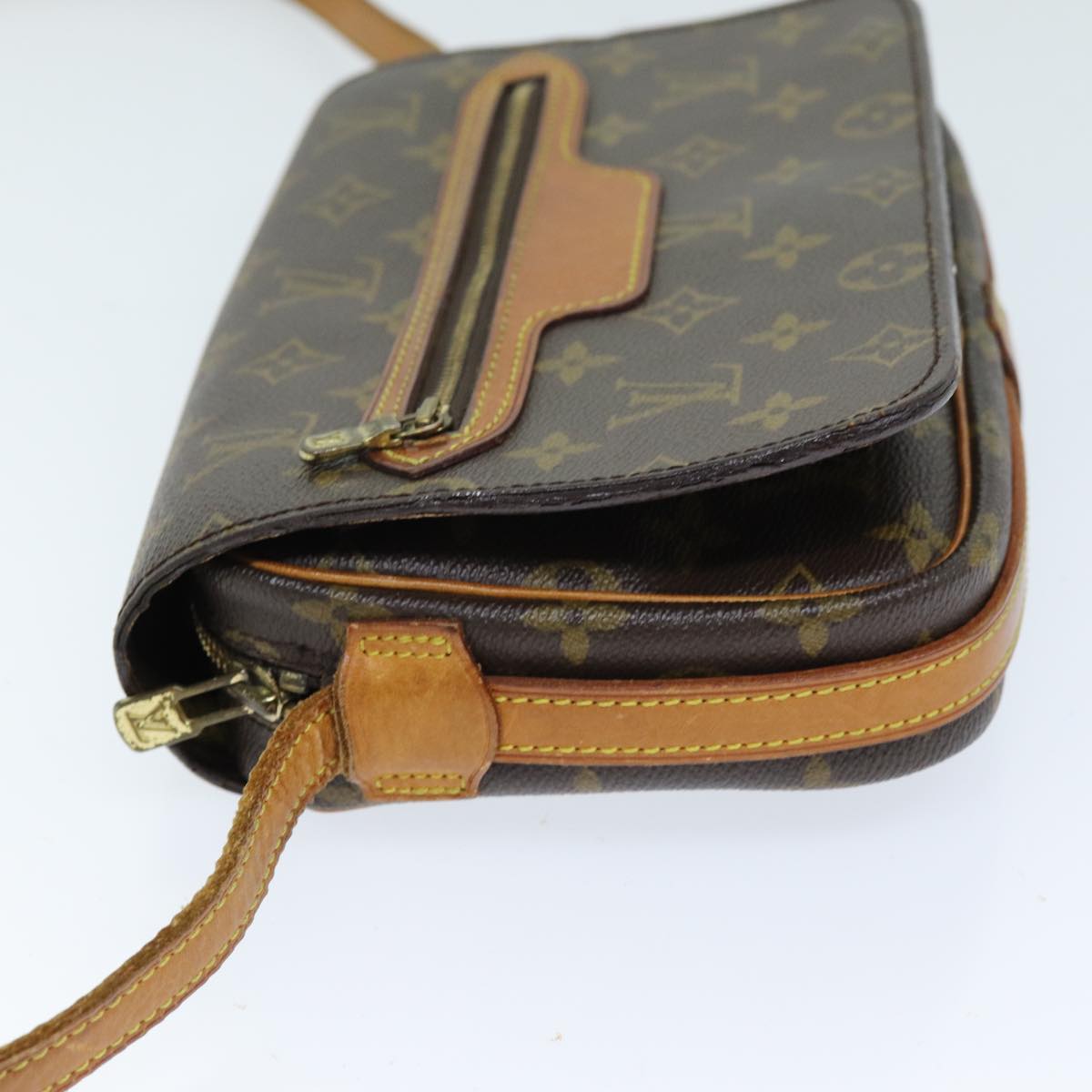 LOUIS VUITTON Monogram Saint Germain 24 Shoulder Bag M51210 LV Auth 73774