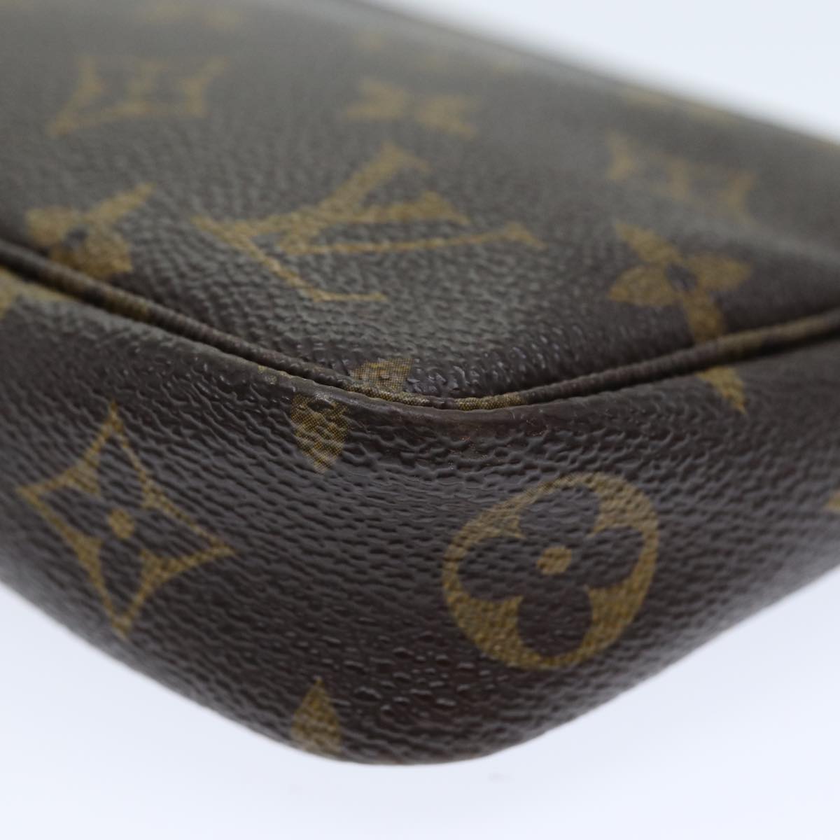 LOUIS VUITTON Monogram Pochette Accessoires Pouch L072 LV Auth 73784