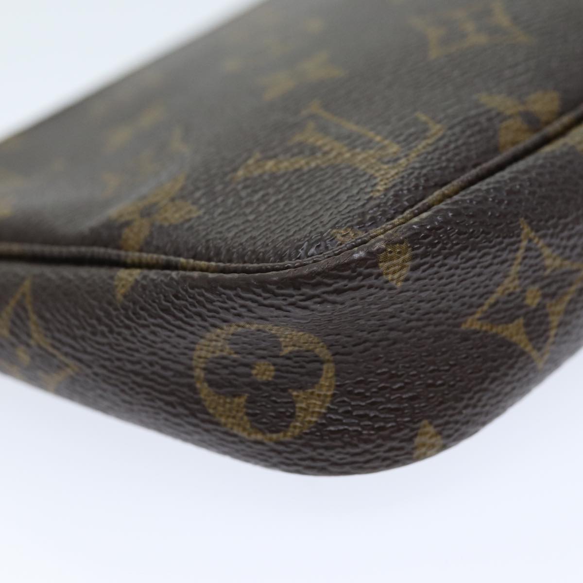 LOUIS VUITTON Monogram Pochette Accessoires Pouch L072 LV Auth 73784